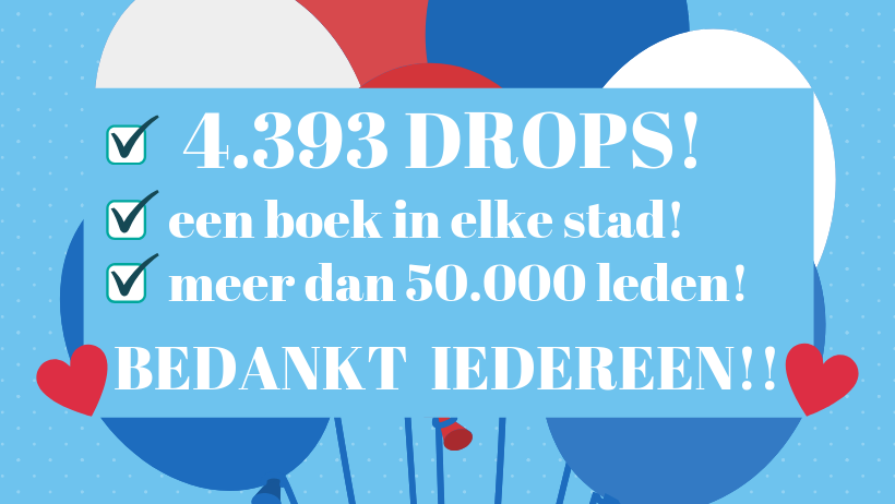 27/8: Massale Boekendropdag!!